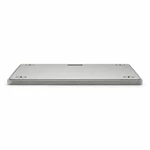 Side profile of battery enclosure access panel showing bent perimeter sealing lip